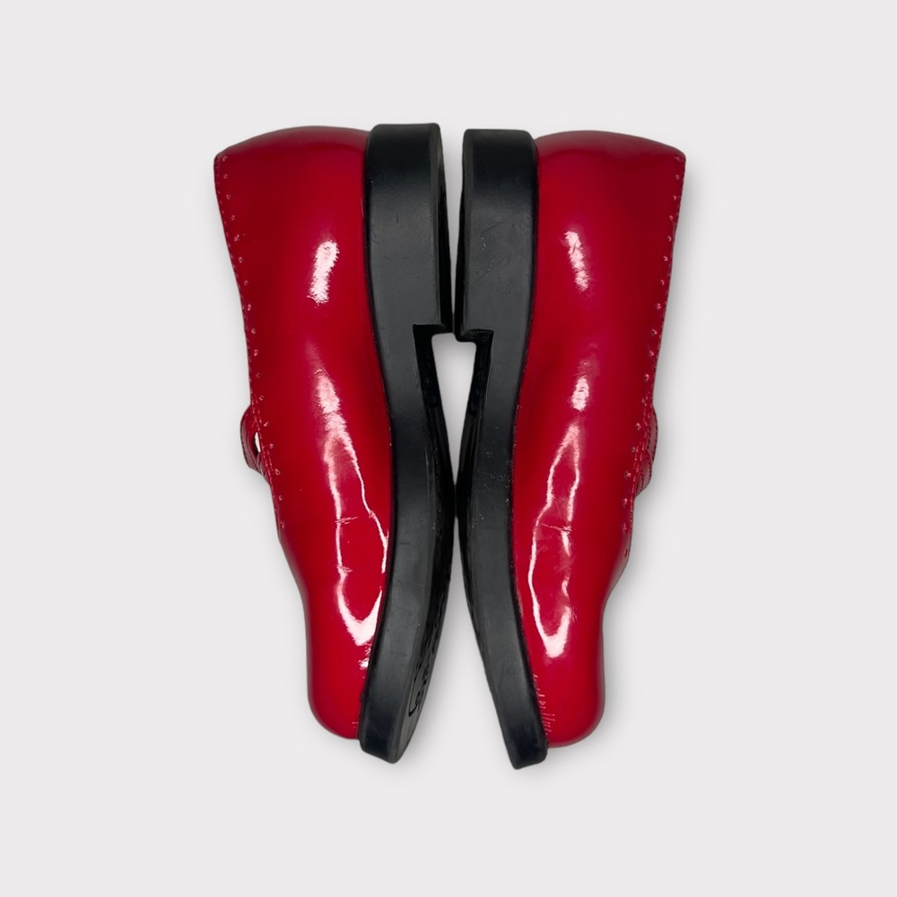 Gymboree Vintage Red Mary Jane Dress Shoes - Picture 3 of 6